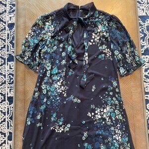 DKNY Women's Tie Neck Dress Size 12